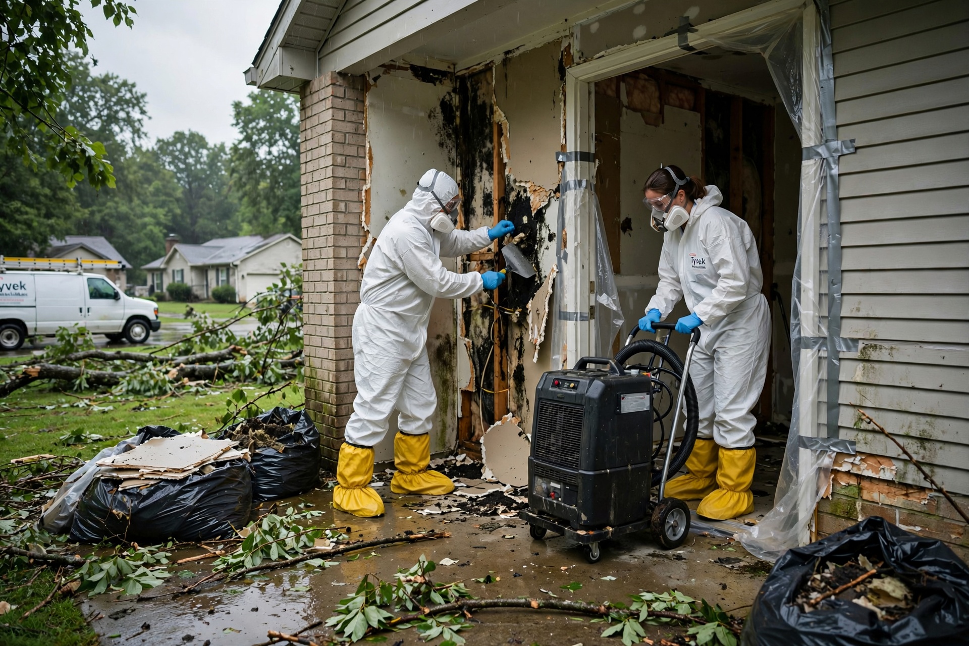 Mold Remediation After Summer Storms In Mount Juliet