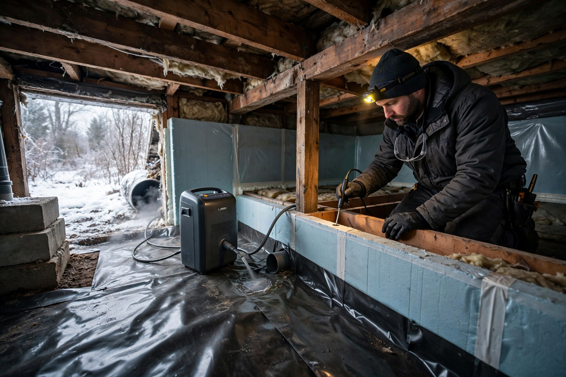 Preventing Mold In Mount Juliet Crawl Spaces During Winter