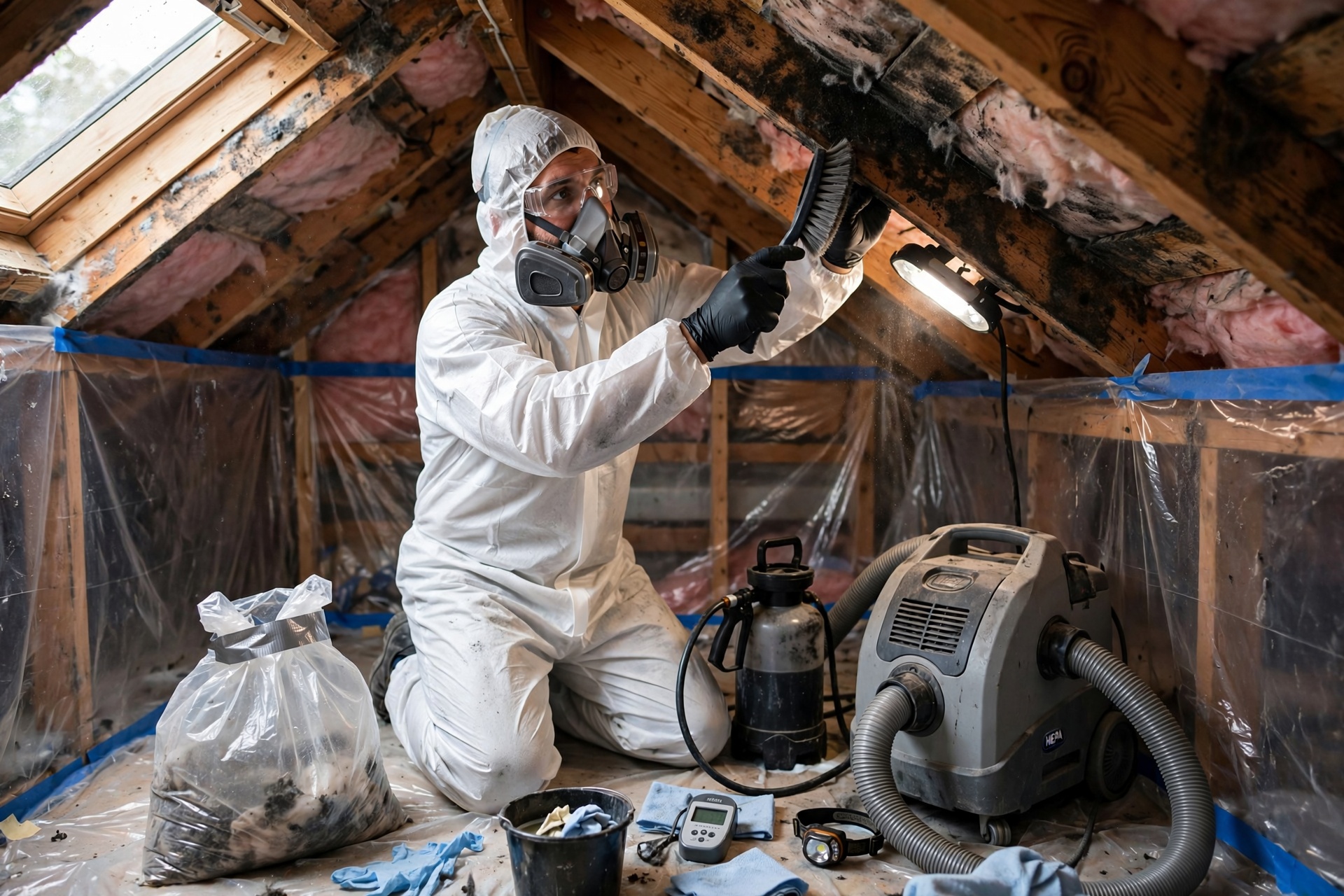 Attic Mold Remediation in Mount Juliet, TN