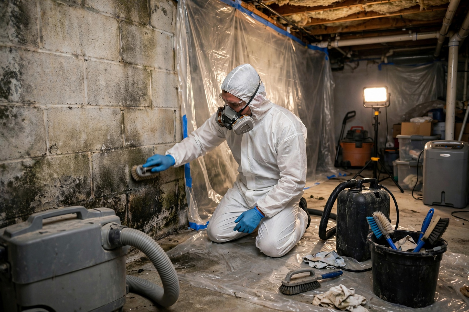 Basement Mold Removal in Mount Juliet, TN